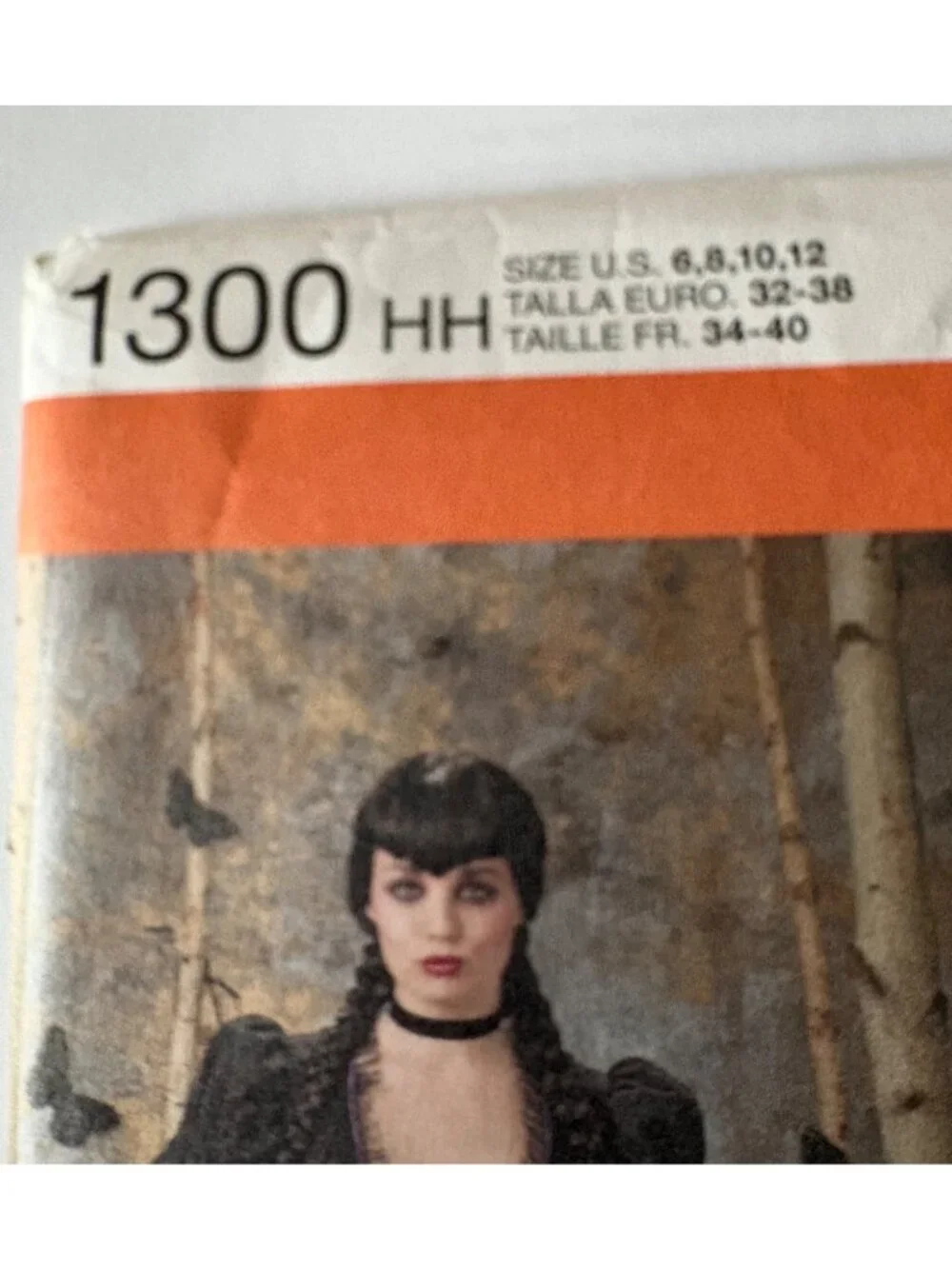 Simplicity 1300 Misses Sexy Gothic Victorian Costume Sewing Pattern Sizes 6-12